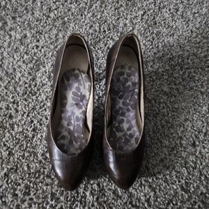 Franco Sarto Dark Brown Women's Heels
